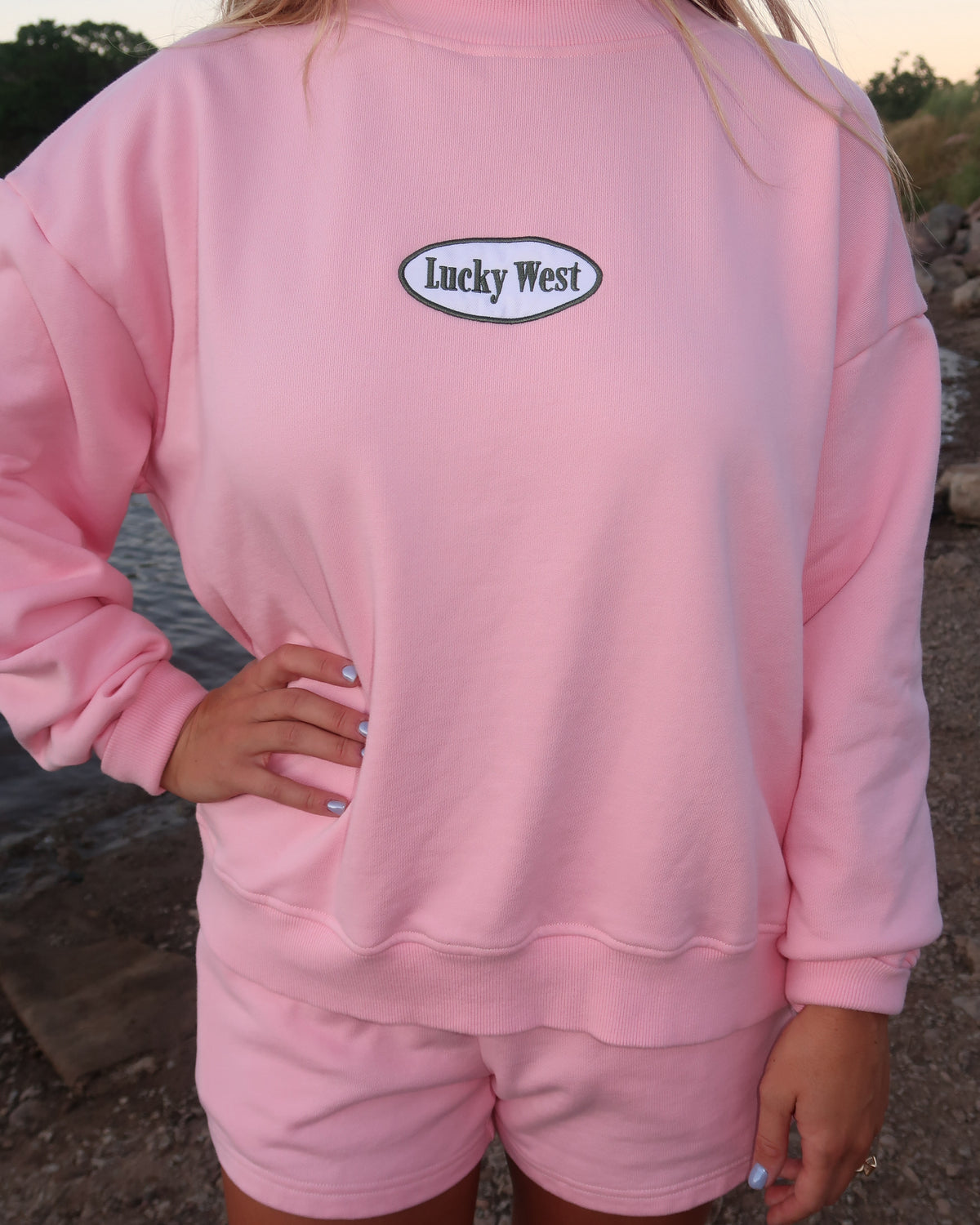 Bubble Mock Neck